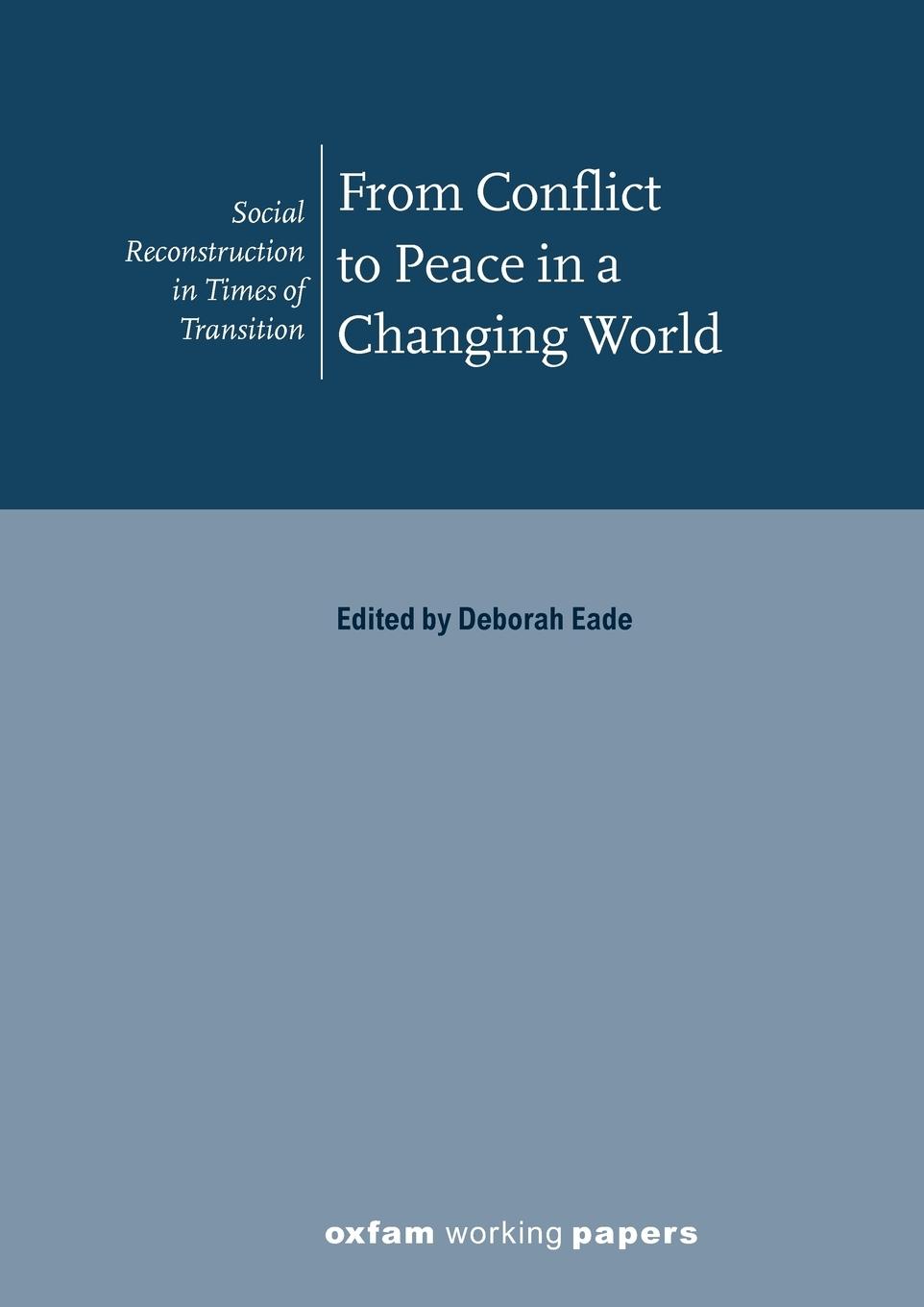 Vorderes Coverbild From Conflict to Peace in a Changing World