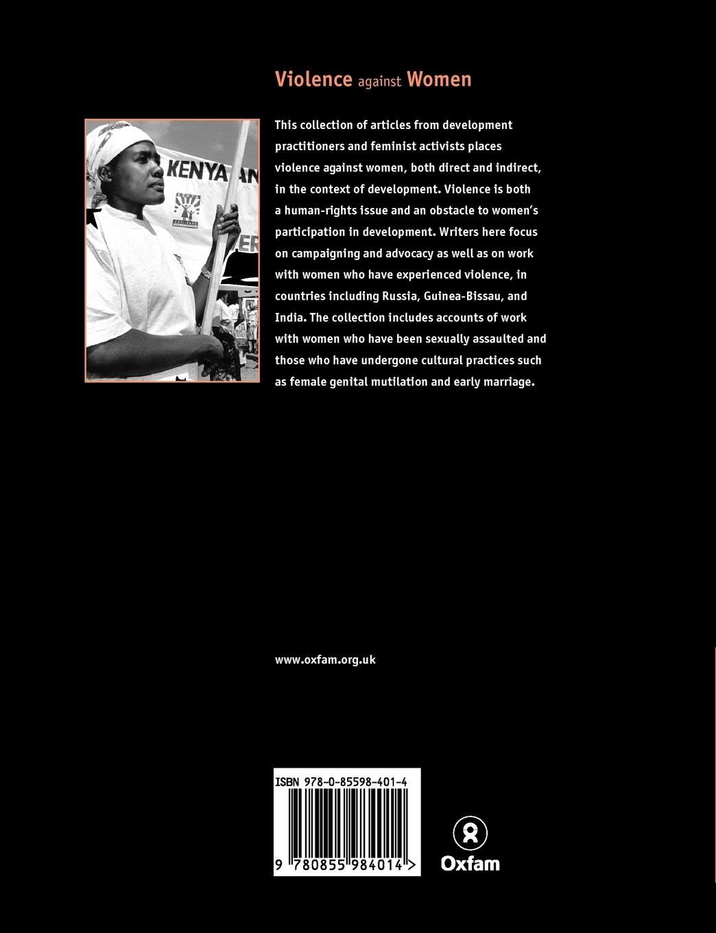 Rückseitencover Violence Against Women