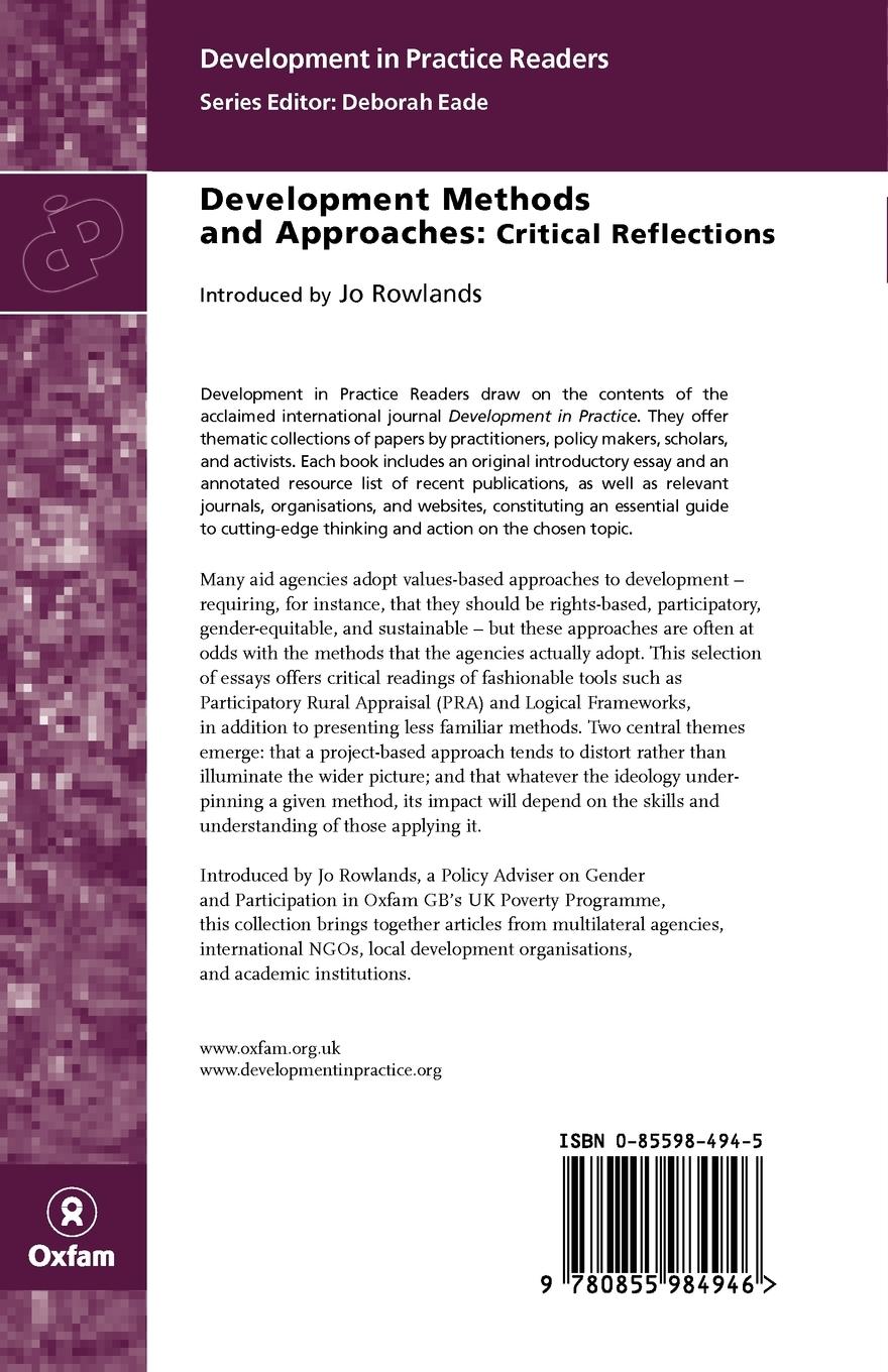 Rückseitencover Development Methods and Approaches