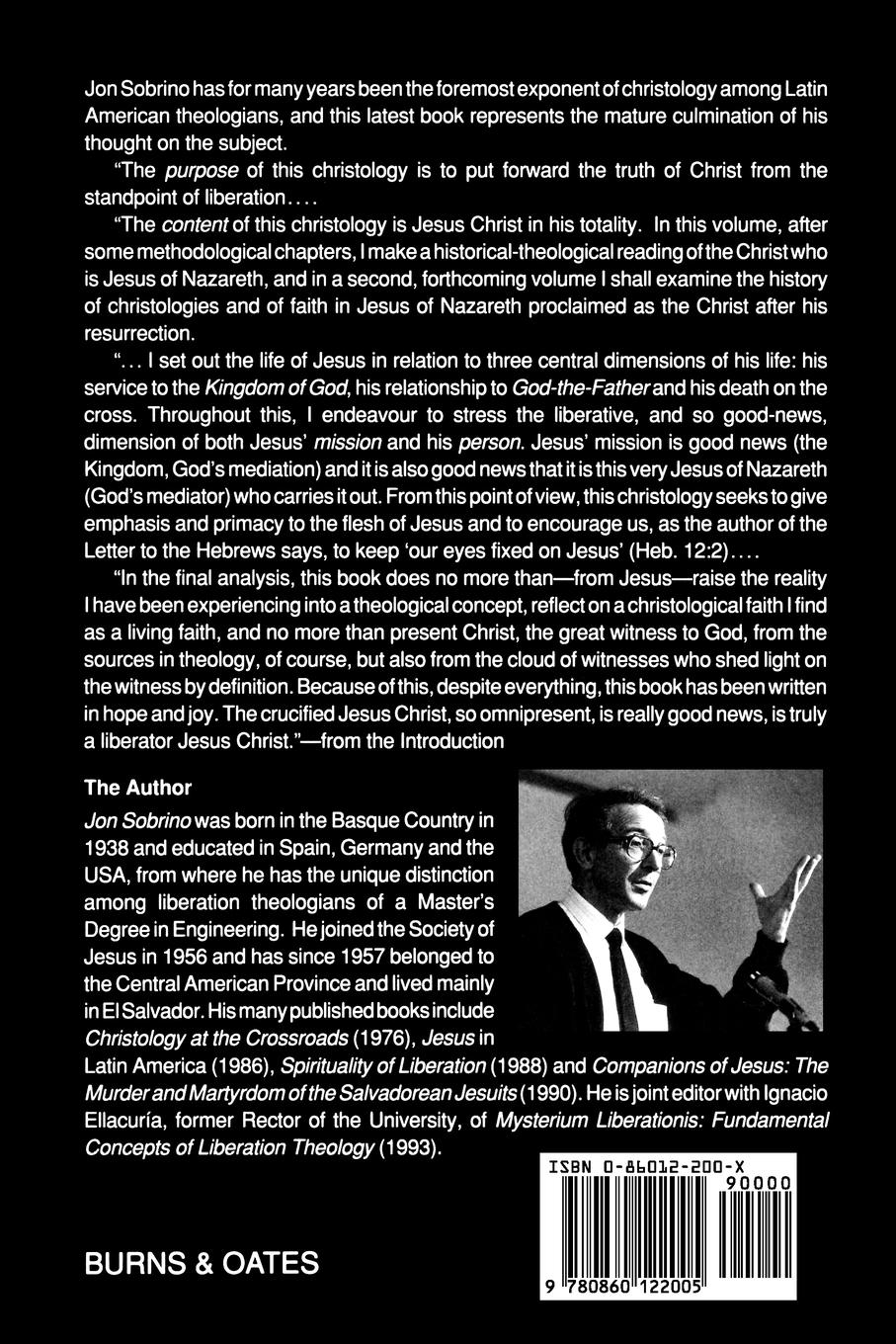 Rückseitencover Jesus the Liberator