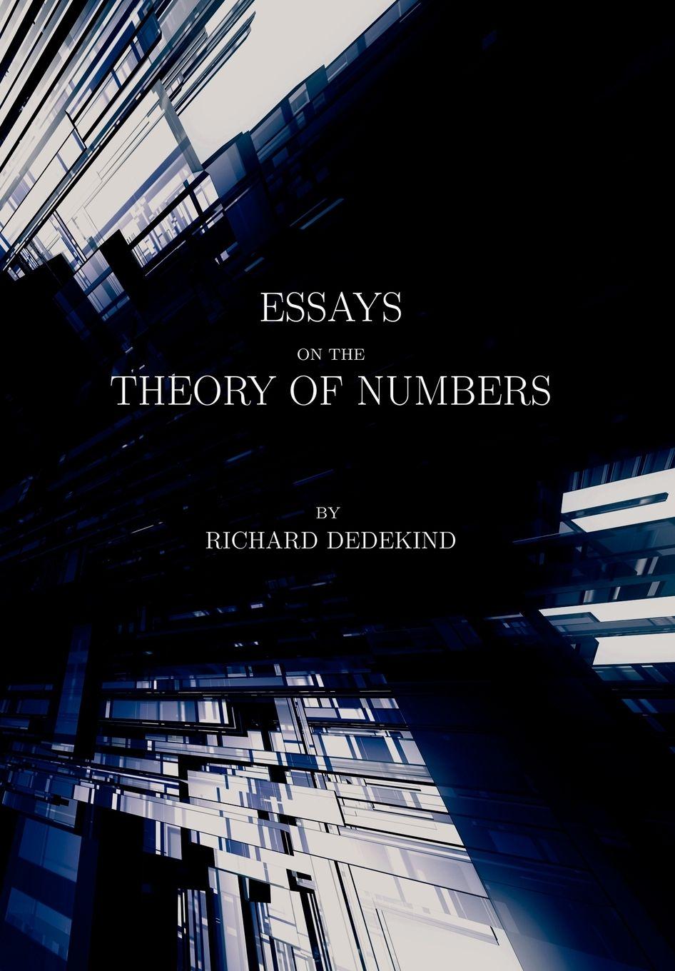 Vorderes Coverbild Essays on the Theory of Numbers (Second Edition)