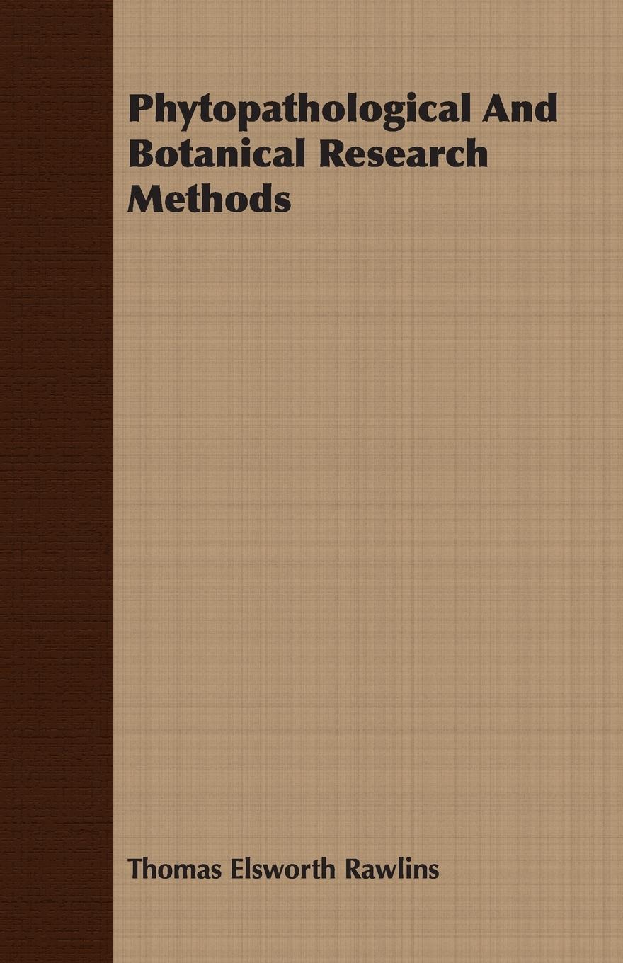Vorderes Coverbild Phytopathological And Botanical Research Methods