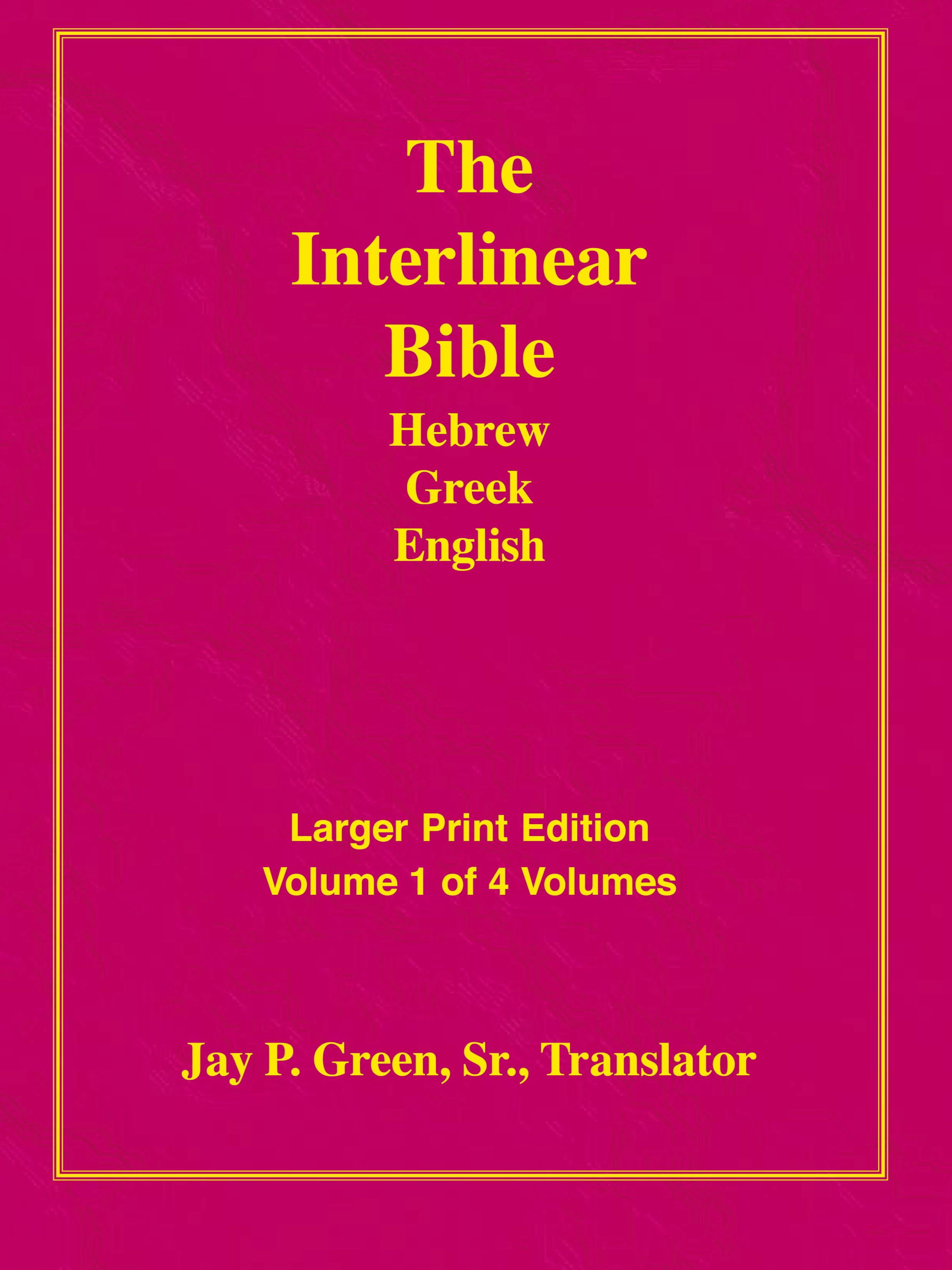 Vorderes Coverbild Larger Print Bible-Il-Volume 1