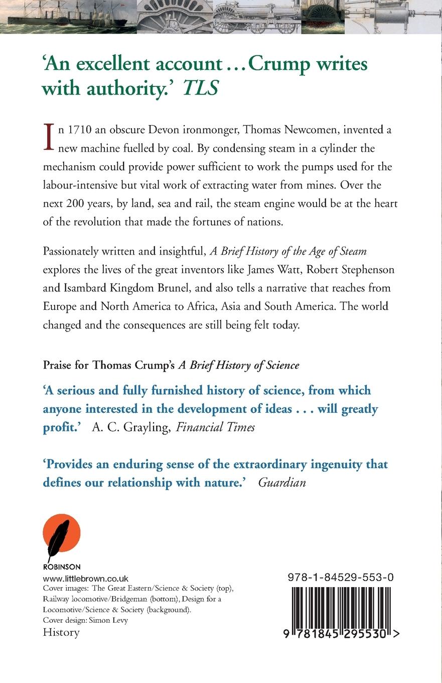 Rückseitencover A Brief History of the Age of Steam