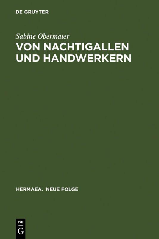 Vorderes Coverbild Von Nachtigallen und Handwerkern