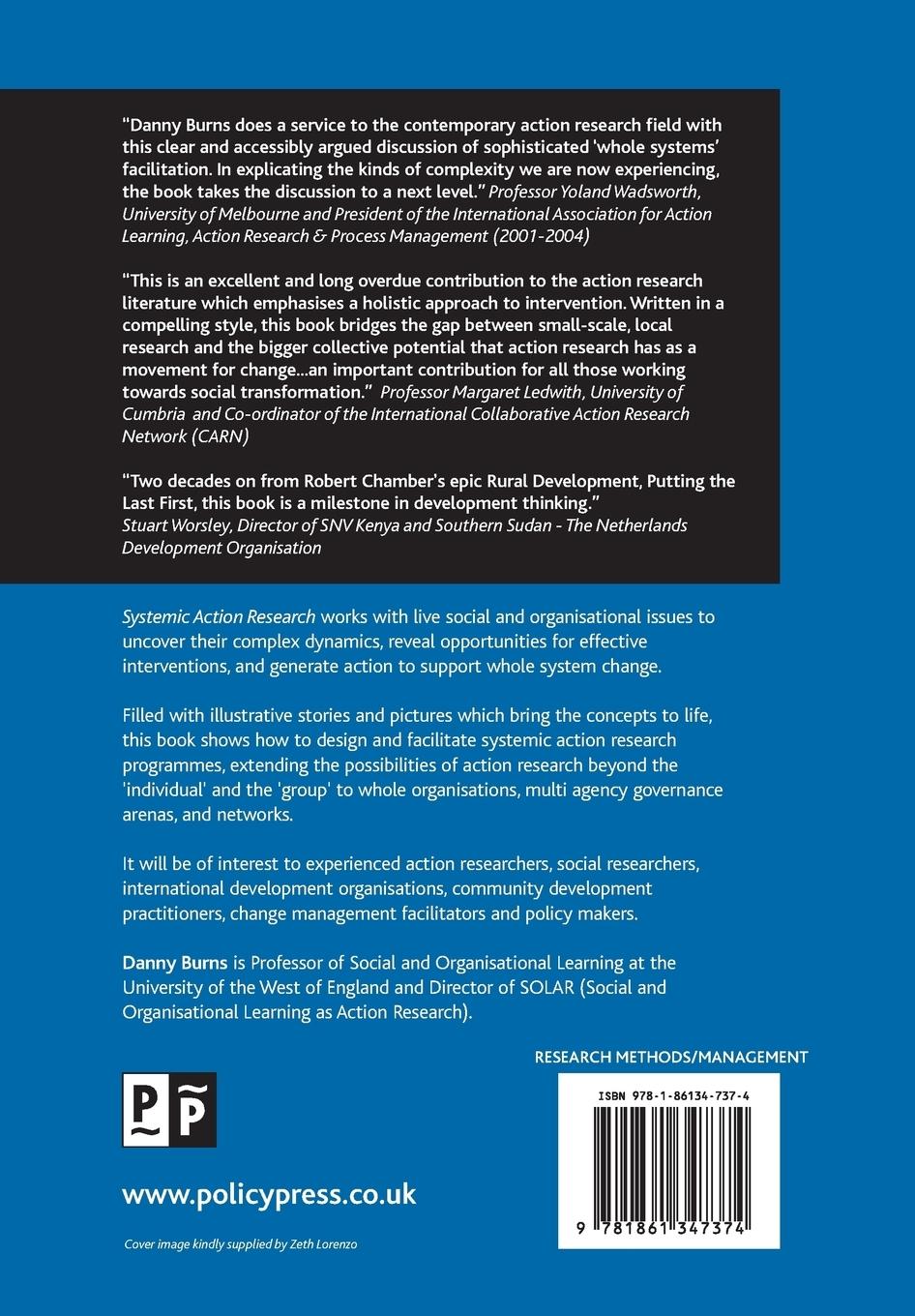 Rückseitencover Systemic action research