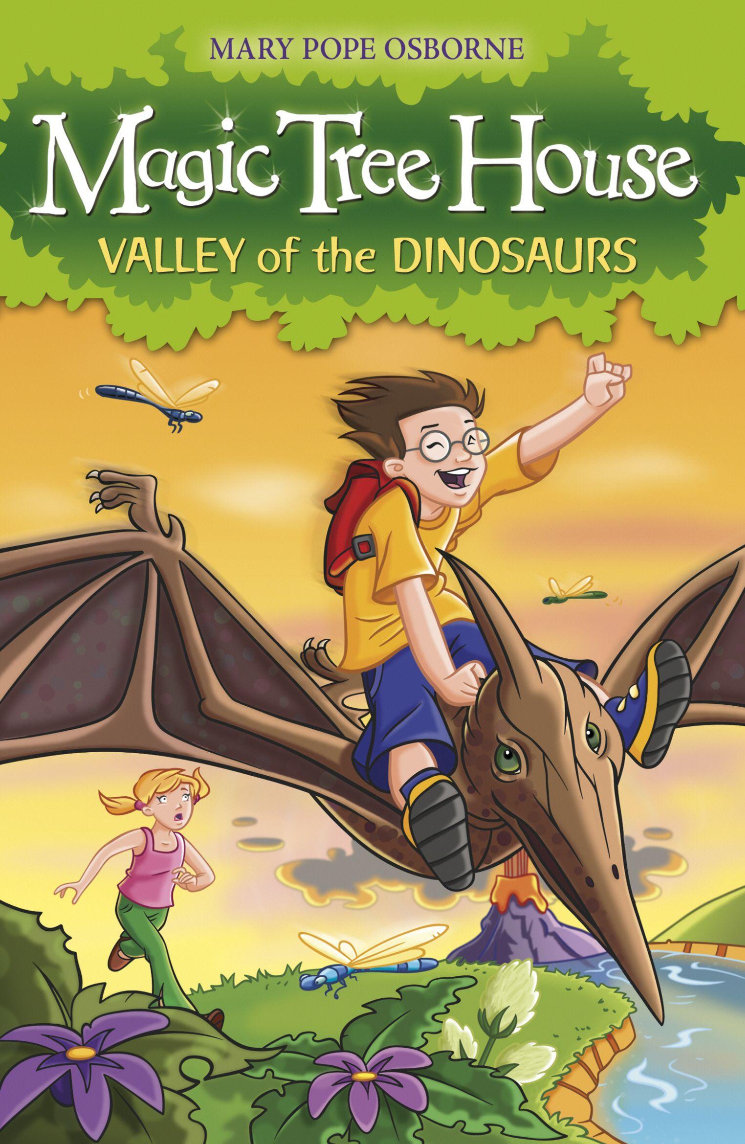Vorderes Coverbild Magic Tree House 01: Valley of the Dinosaurs