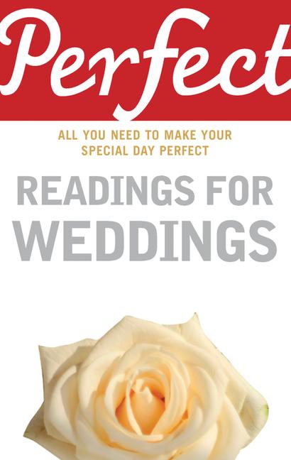 Vorderes Coverbild Perfect Readings for Weddings