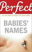 Vorderes Coverbild Perfect Babies' Names