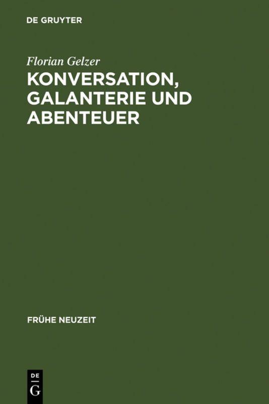 Vorderes Coverbild Konversation, Galanterie und Abenteuer