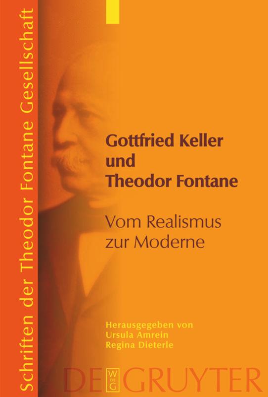 Vorderes Coverbild Gottfried Keller und Theodor Fontane