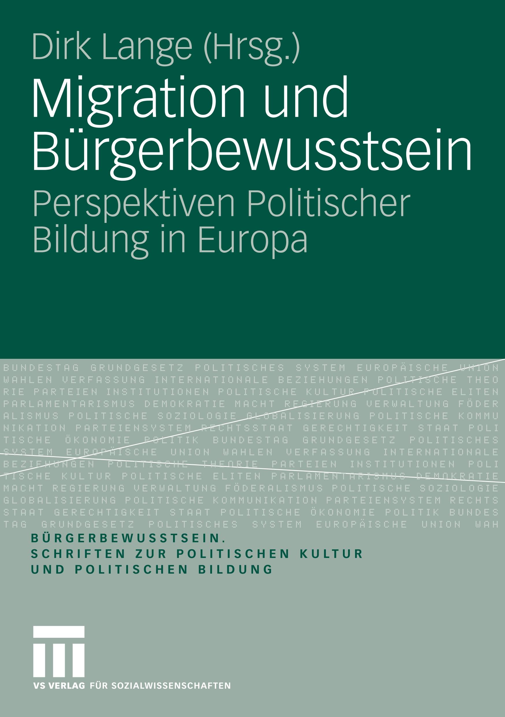 Vorderes Coverbild Migration und Bürgerbewusstsein
