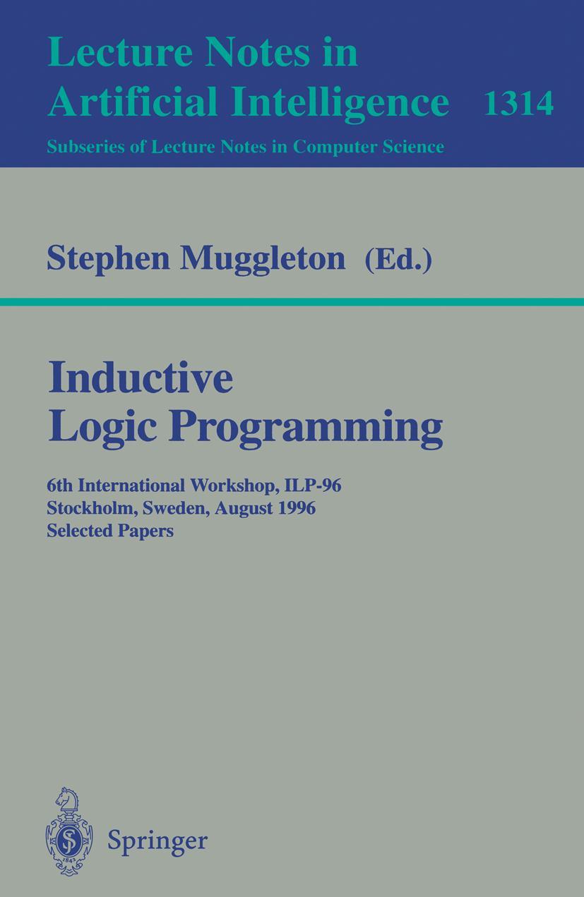 Vorderes Coverbild Inductive Logic Programming