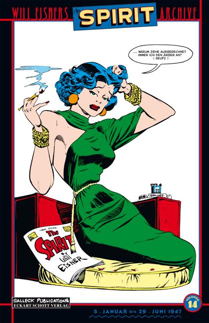 Vorderes Coverbild Will Eisners Spirit Archive 14