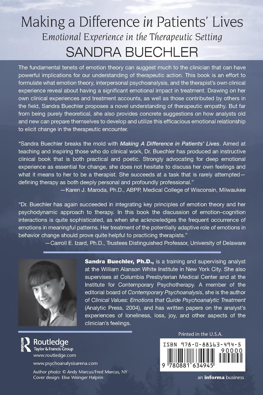 Rückseitencover Making a Difference in Patients' Lives