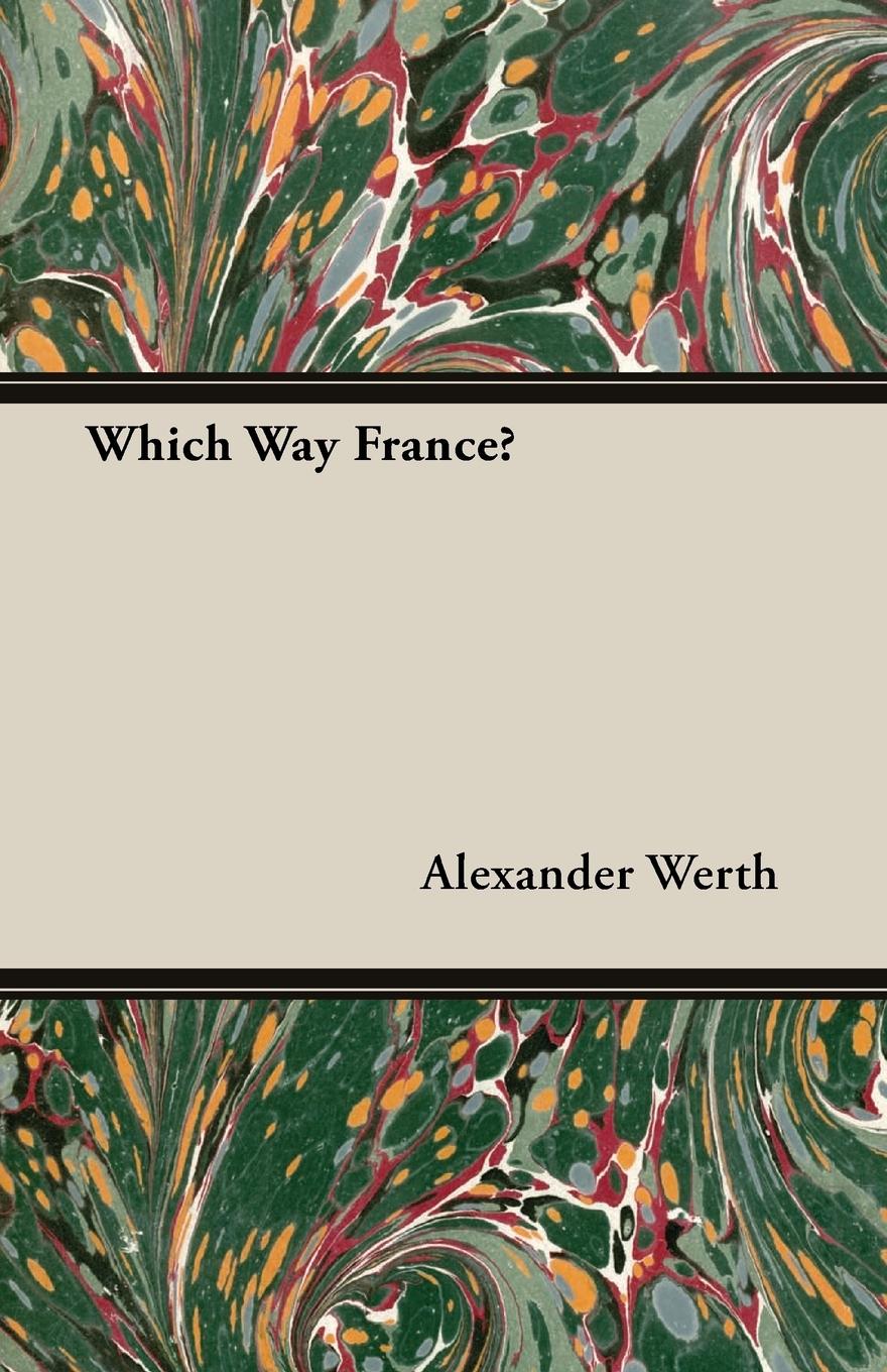 Vorderes Coverbild Which Way France?