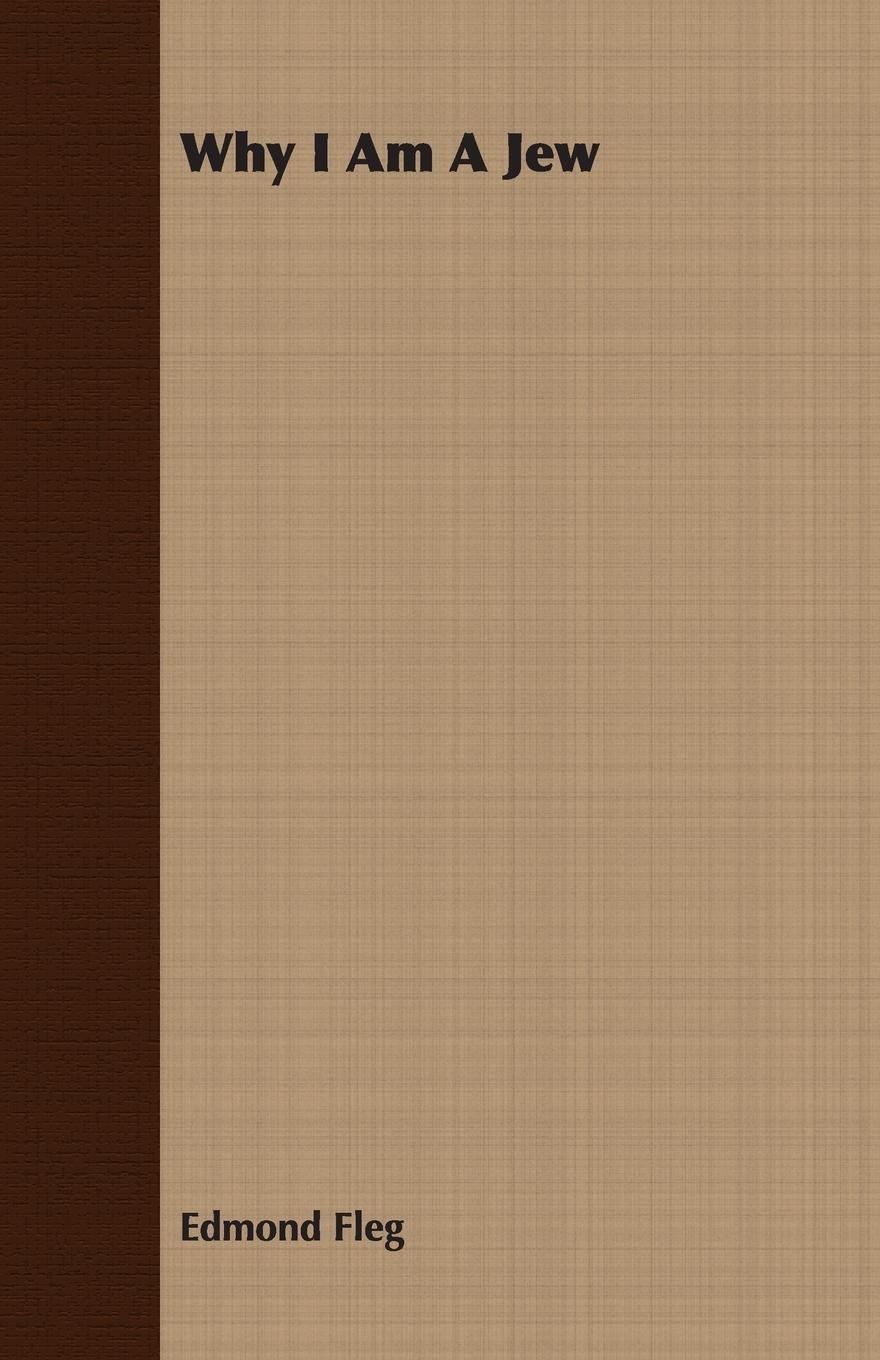 Vorderes Coverbild Why I Am A Jew