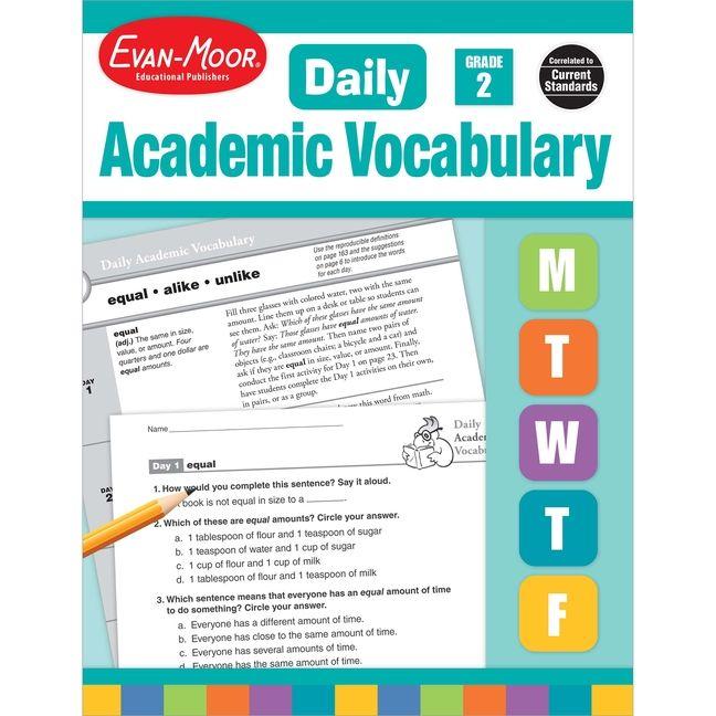 Vorderes Coverbild Daily Academic Vocabulary Gr 2 Te