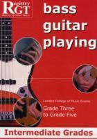 Vorderes Coverbild RGT Bass Guitar Playing Intermediate Grades 3-5