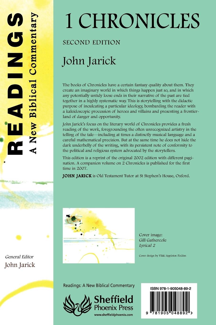 Rückseitencover 1 Chronicles, Second Edition