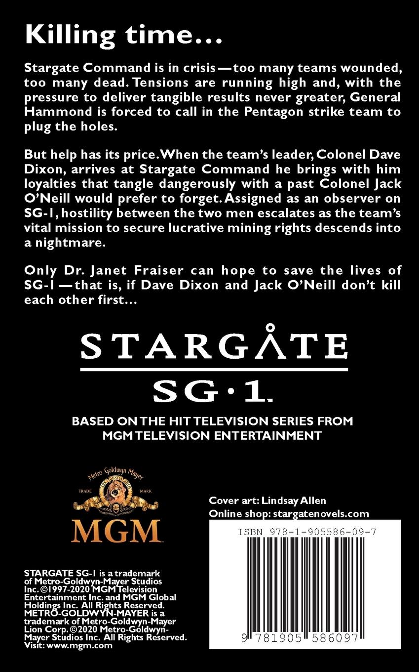 Rückseitencover STARGATE SG-1 Do No Harm