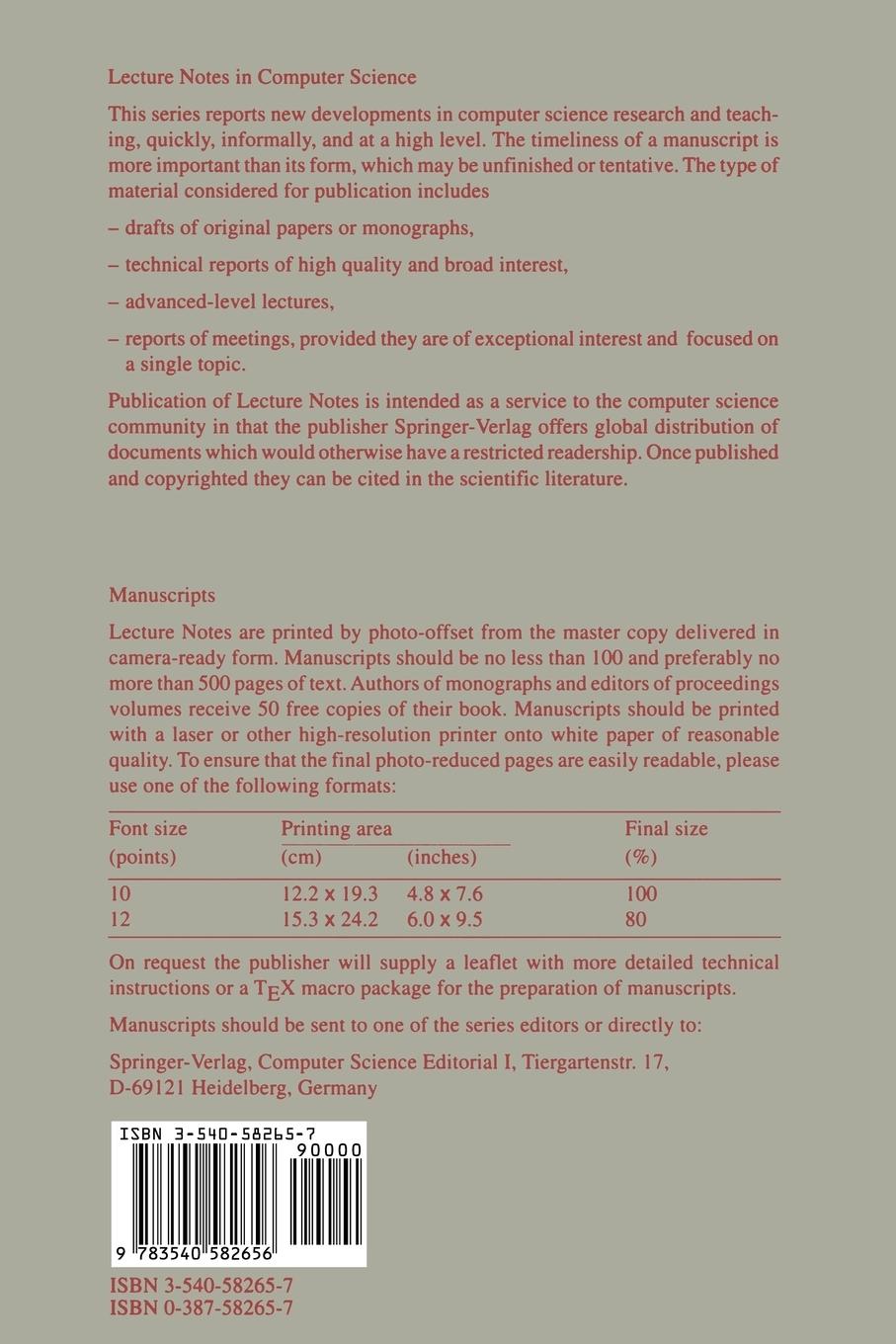 Rückseitencover Error Control, Cryptology, and Speech Compression