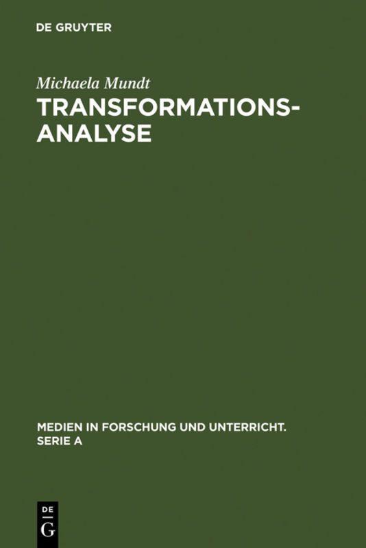 Vorderes Coverbild Transformationsanalyse