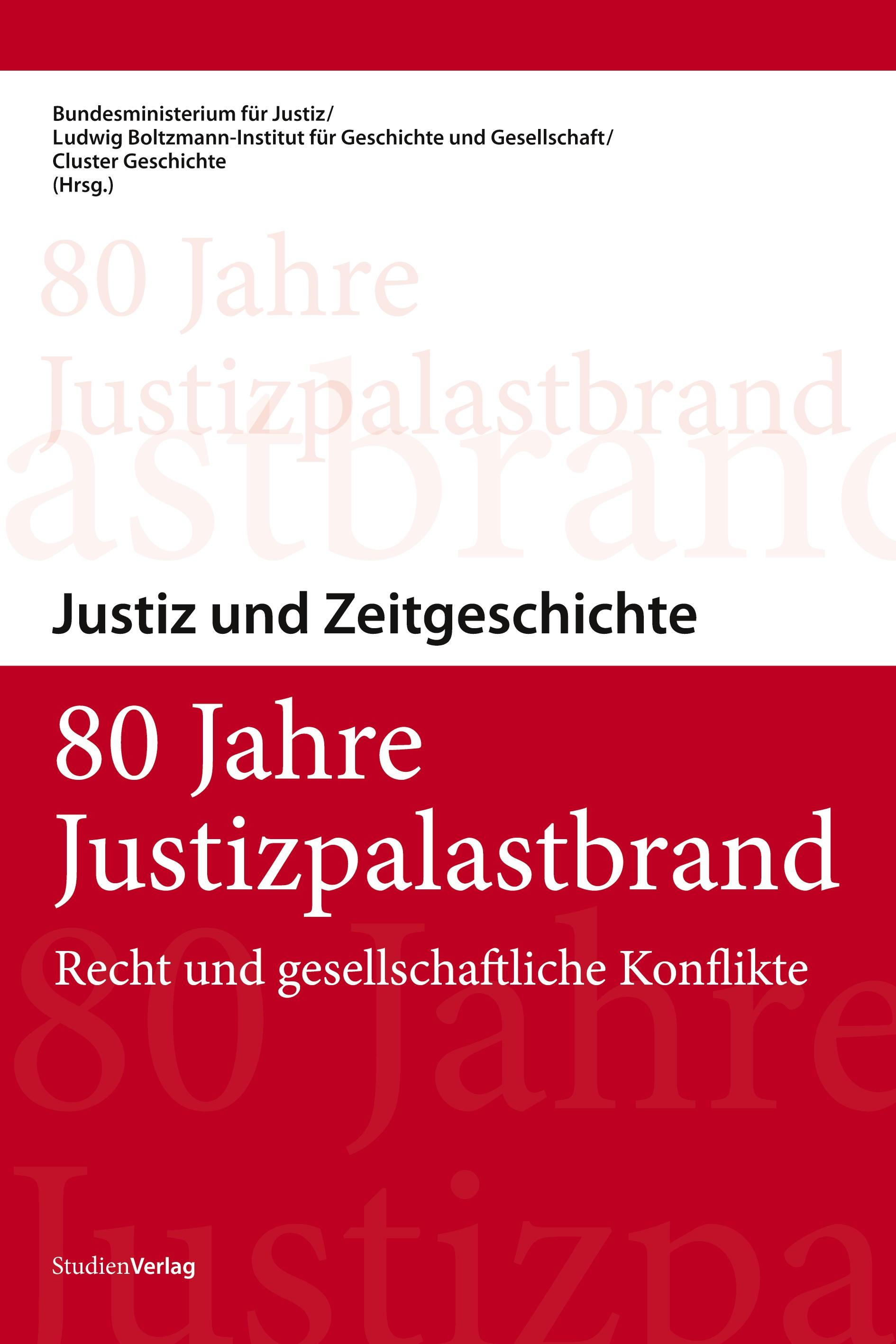 Vorderes Coverbild 80 Jahre Justizpalastbrand