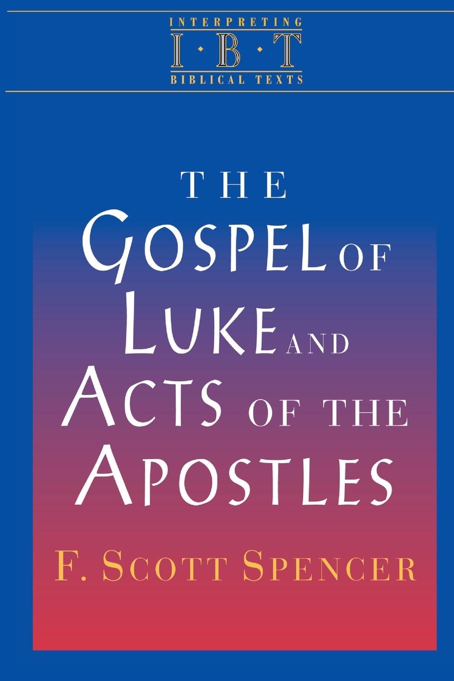 Vorderes Coverbild Gospel of Luke & the Acts of the Apostles