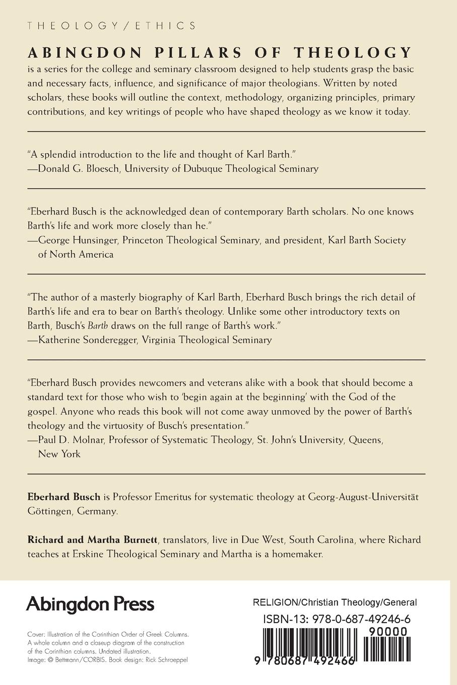 Rückseitencover Barth