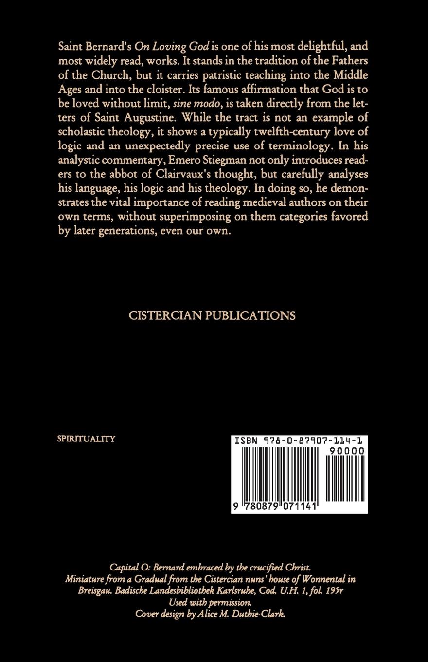 Rückseitencover Bernard of Clairvaux
