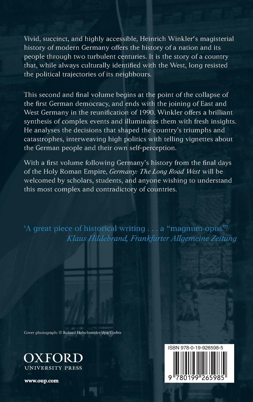 Rückseitencover Germany