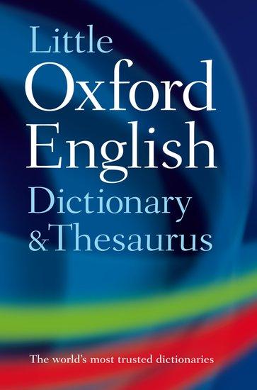 Vorderes Coverbild Little Oxford Dictionary and Thesaurus