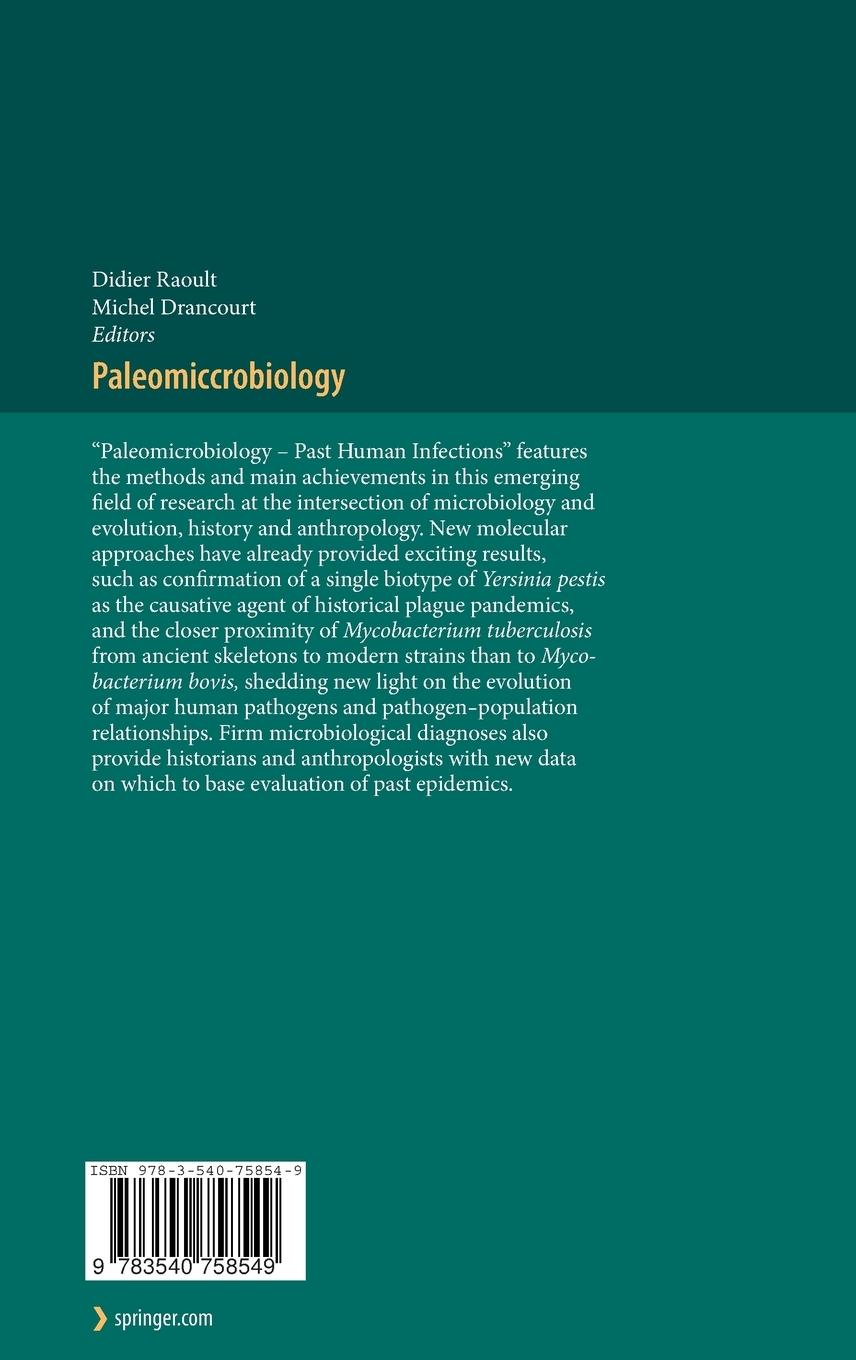 Rückseitencover Paleomicrobiology