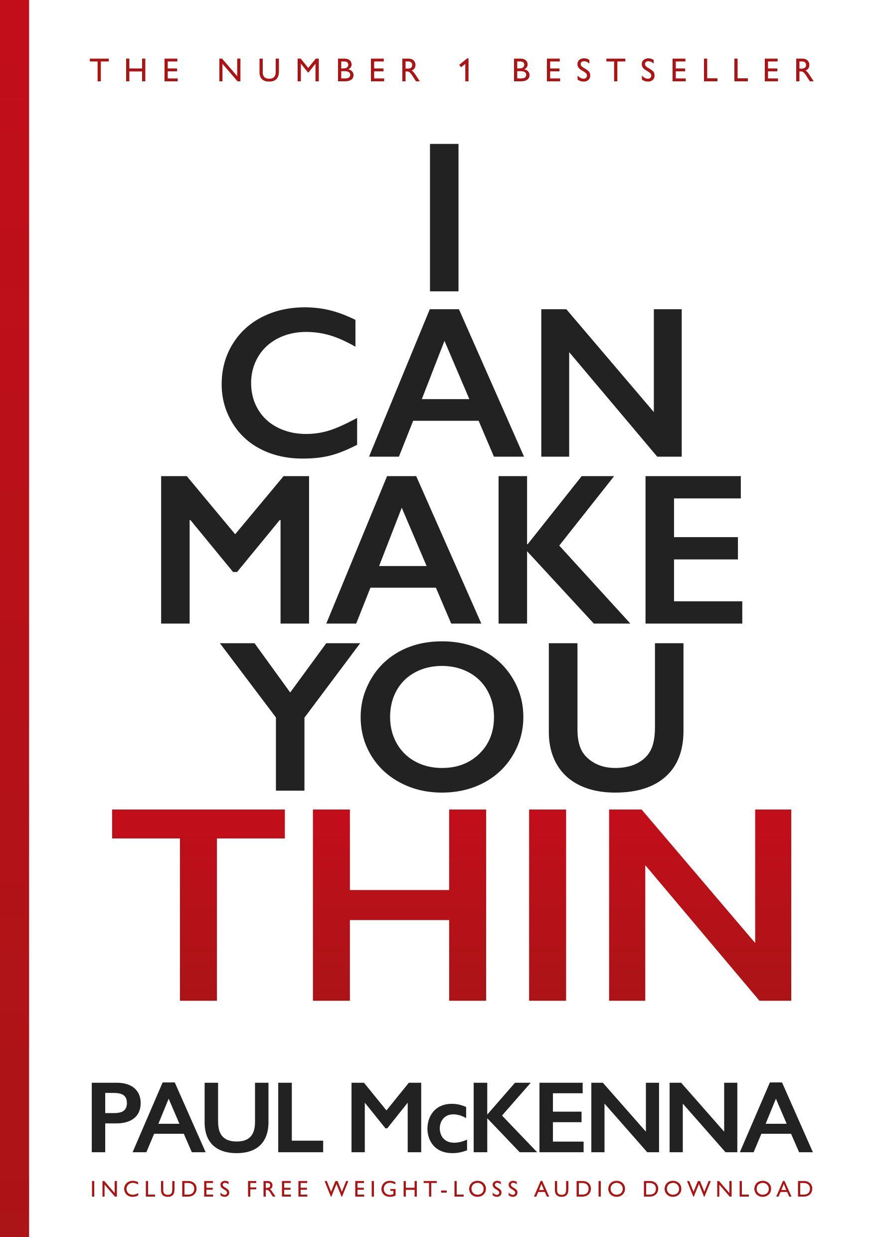 Vorderes Coverbild I Can Make You Thin