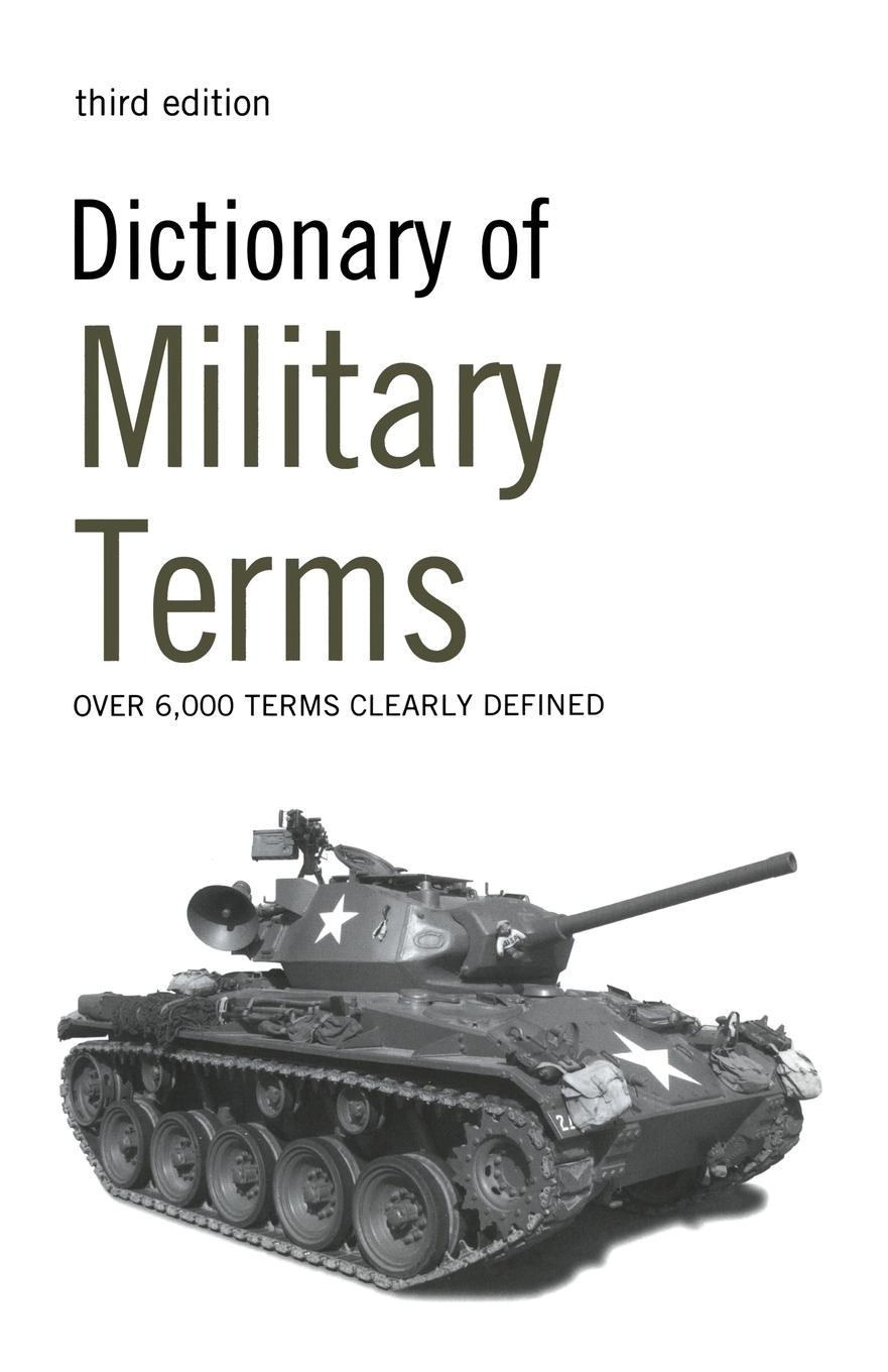 Vorderes Coverbild Dictionary of Military Terms