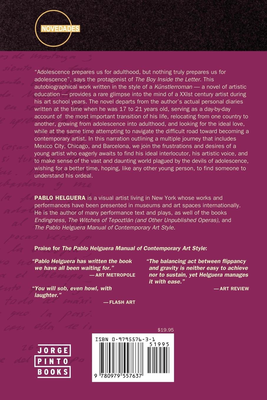 Rückseitencover The Boy Inside the Letter