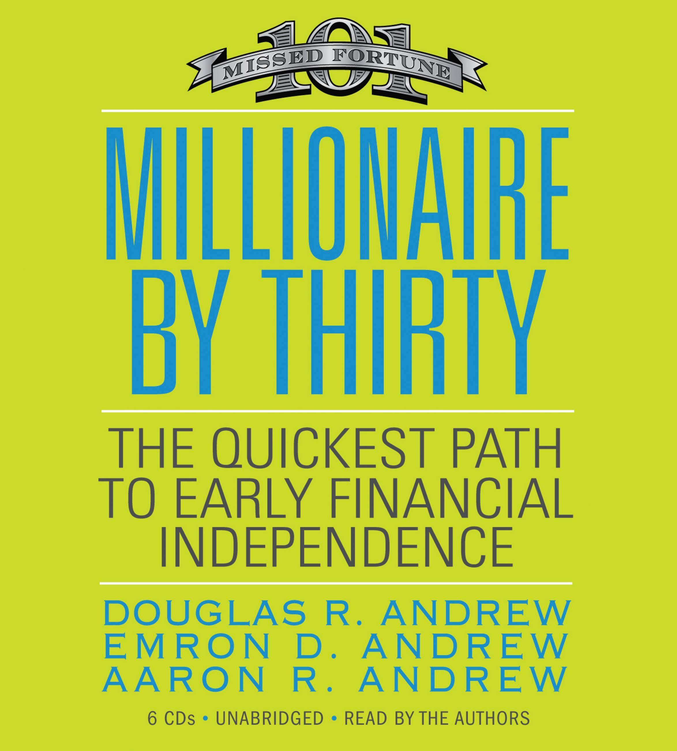 Vorderes Coverbild Millionaire by Thirty