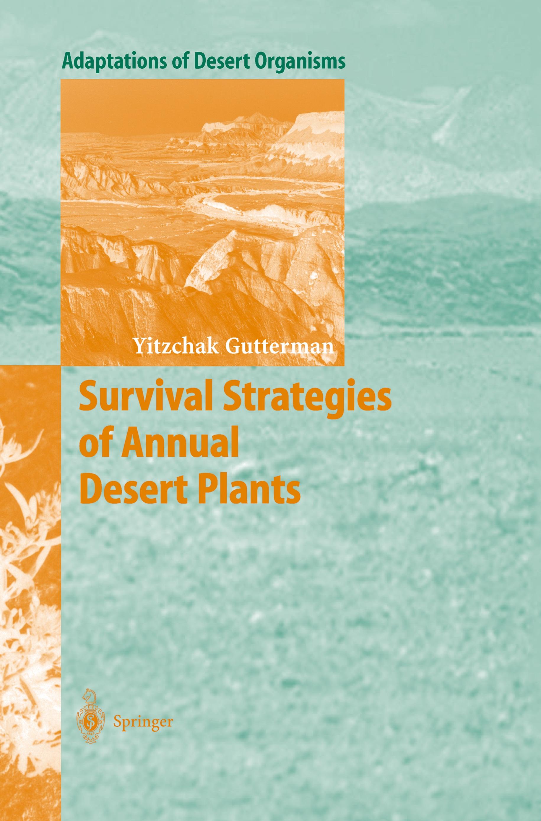 Vorderes Coverbild Survival Strategies of Annual Desert Plants