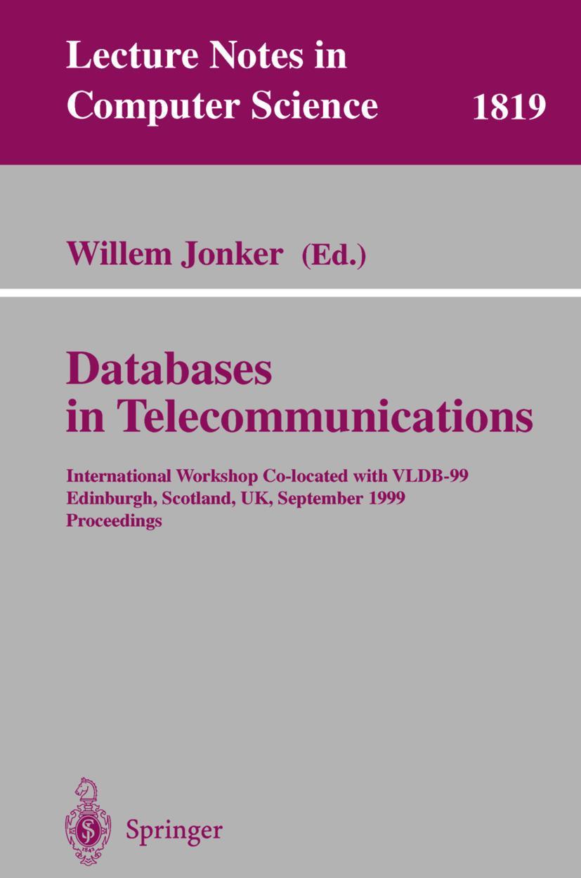Vorderes Coverbild Databases in Telecommunications