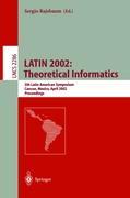 Vorderes Coverbild LATIN 2002: Theoretical Informatics