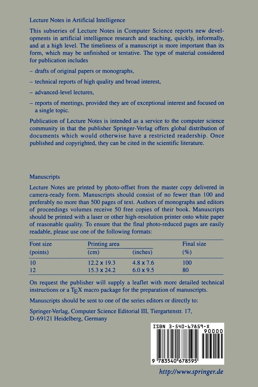 Rückseitencover Conceptual Structures: Logical, Linguistic, and Computational Issues