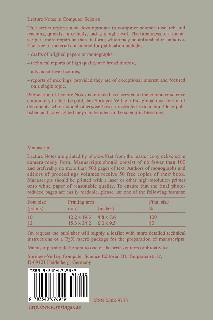 Rückseitencover Algorithmic Number Theory