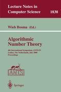 Vorderes Coverbild Algorithmic Number Theory