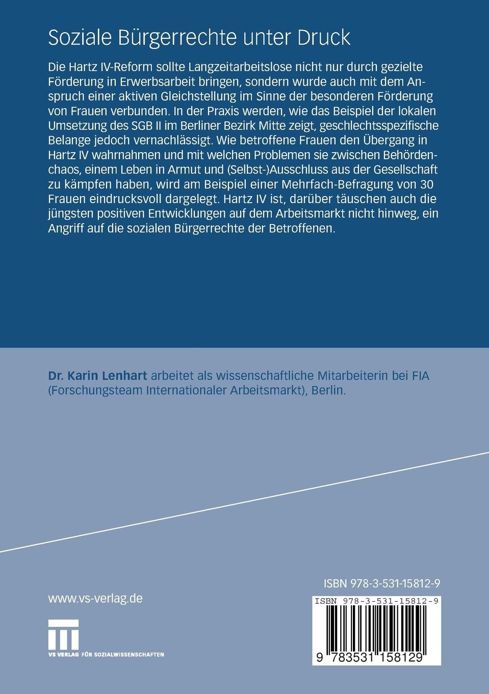 Rückseitencover Soziale Bürgerrechte unter Druck