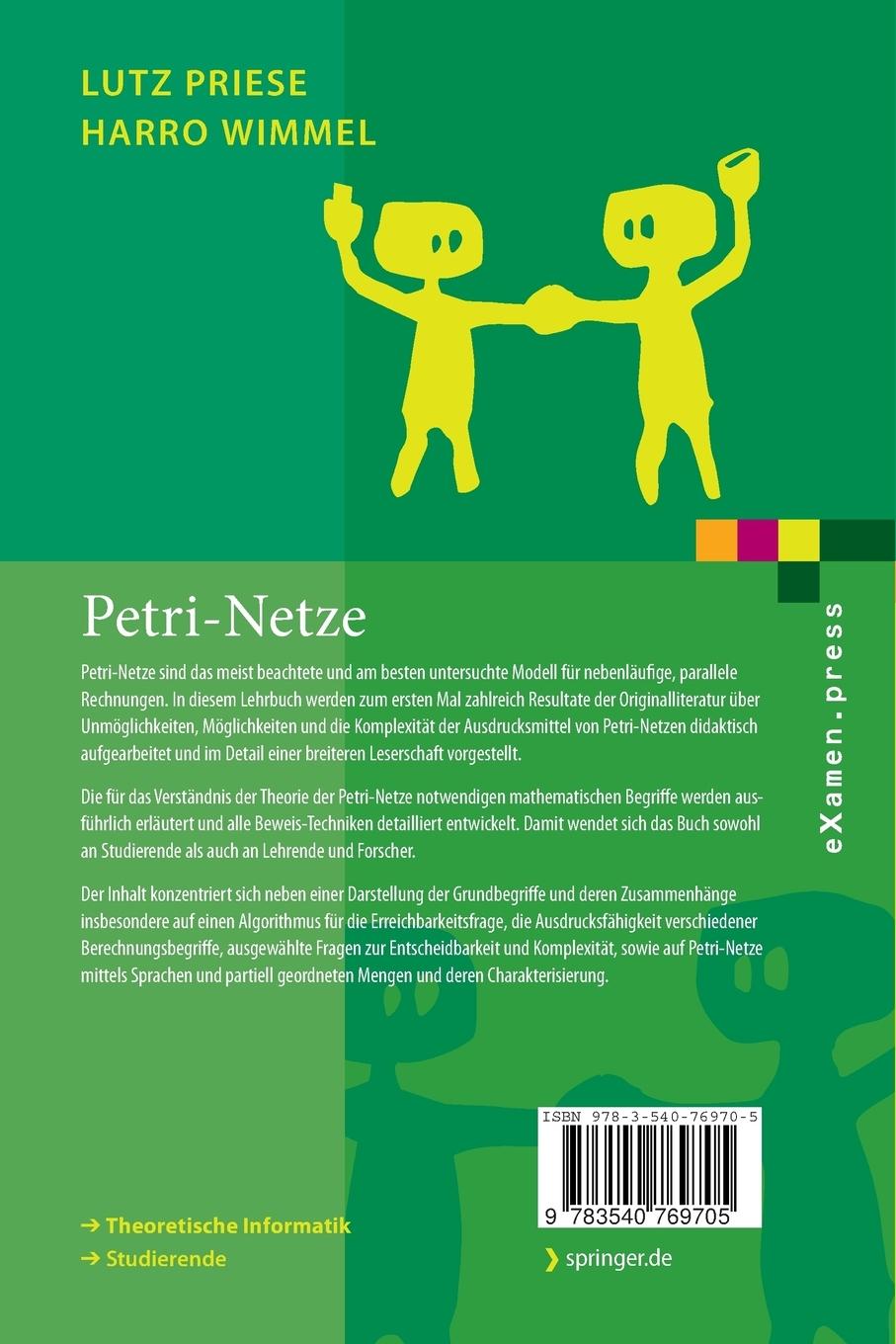 Rückseitencover Petri-Netze