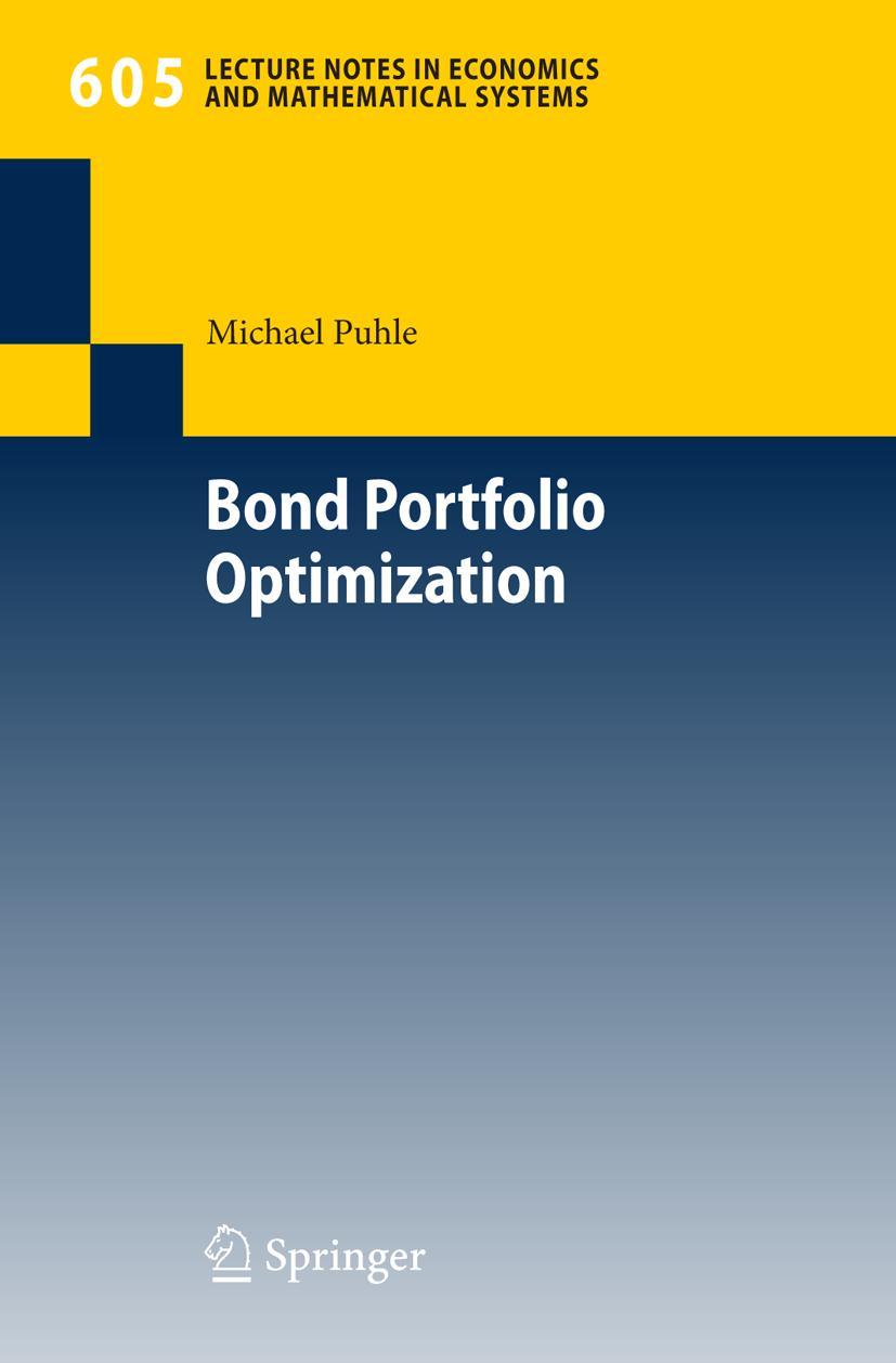 Vorderes Coverbild Bond Portfolio Optimization