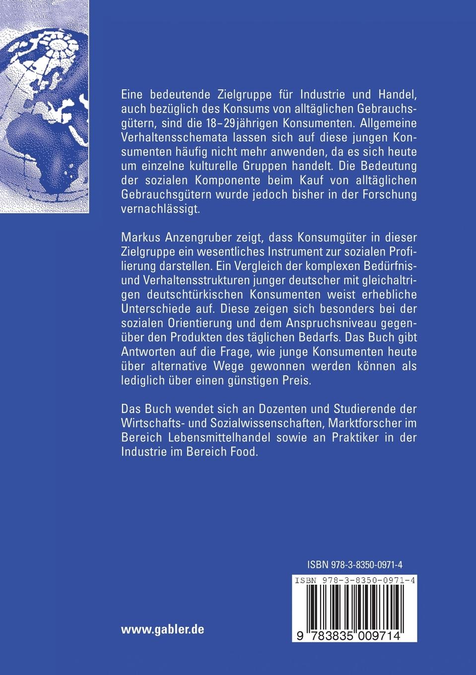 Rückseitencover Sozial orientiertes Konsumentenverhalten im Lebensmittelhandel