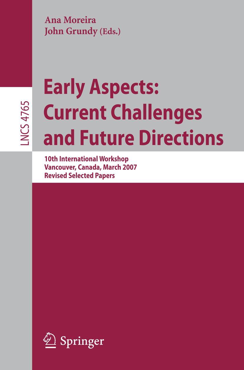 Vorderes Coverbild Early Aspects: Current Challenges and Future Directions