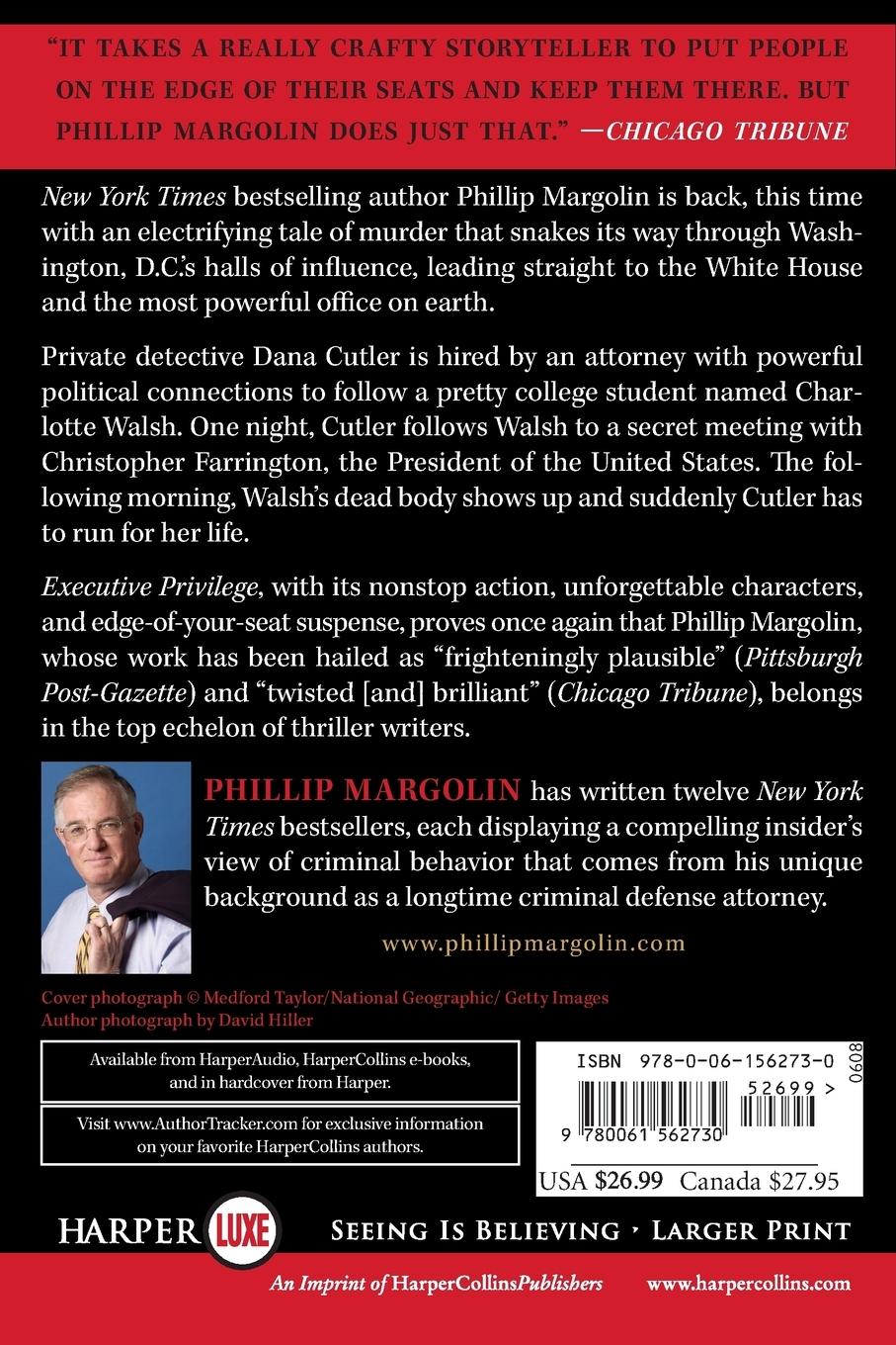 Rückseitencover Executive Privilege